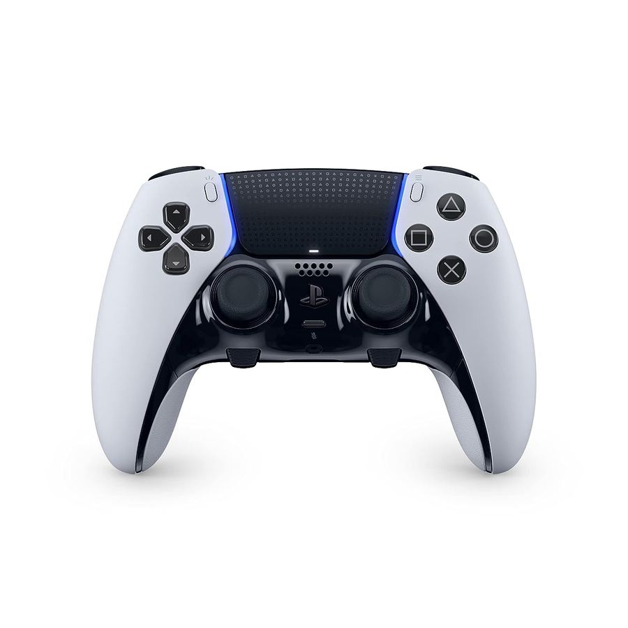 Control inalámbrico DualSense Edge para PS5 en blanco y negro