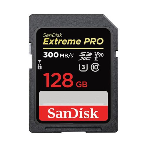 Tarjeta SD SanDisk 128GB Extreme PRO UHS-II